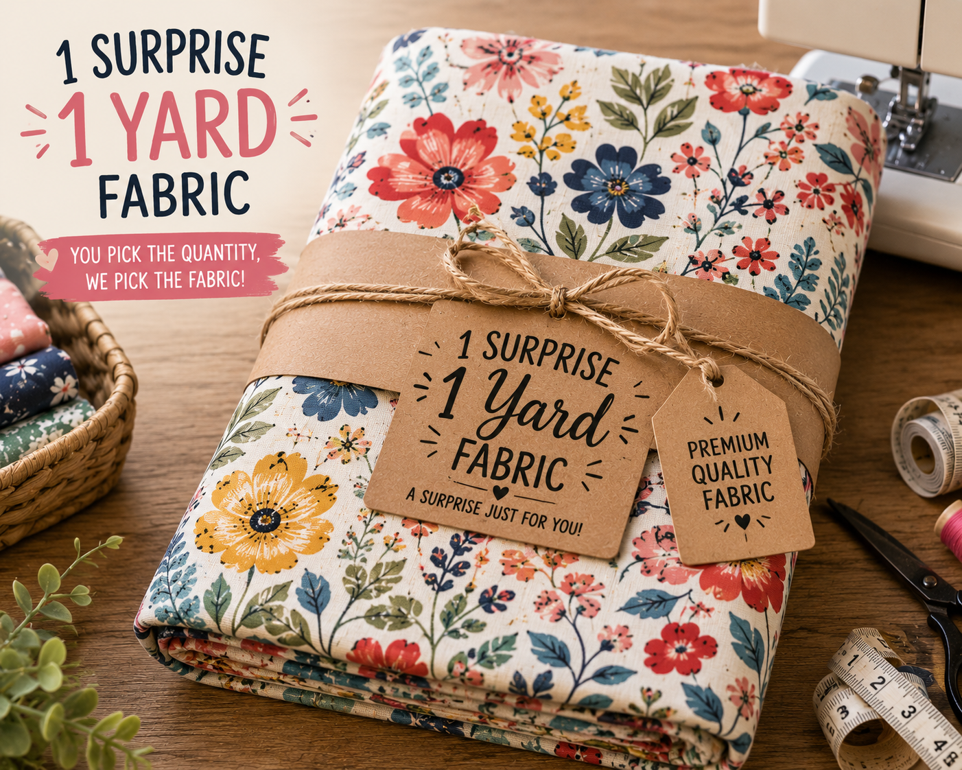 Random Surprise Fabric Yard