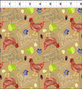 In The Beginning Fabrics Natural State Rhode Island Chickens